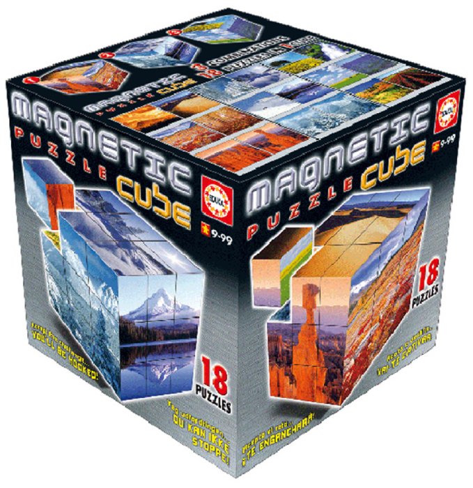 Иллюстрация 1 из 15 для Магнитные кубики-пазлы "Панорама" (27 кубиков, 18 пазлов) (14050) | Лабиринт - игрушки. Источник: Лабиринт