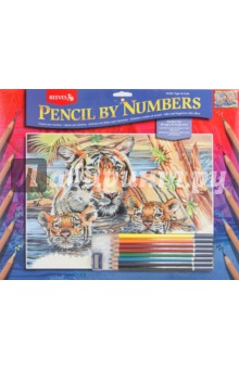 Набор для раскрашивания цветными карандашами 