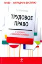 цена Сошникова Тамара Трудовое право в схемах с комментариями