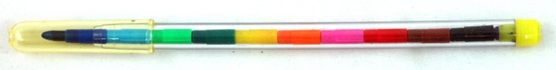 Иллюстрация 1 из 2 для Карандаш 10 цветов "Lantu" переставной, пластиковый корпус (SF2703) | Лабиринт - канцтовы. Источник: Лабиринт