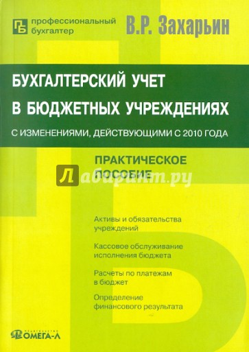 Бухгалтерский учет в бюджетных учреждениях: с изменениями, действующими с 2010 года