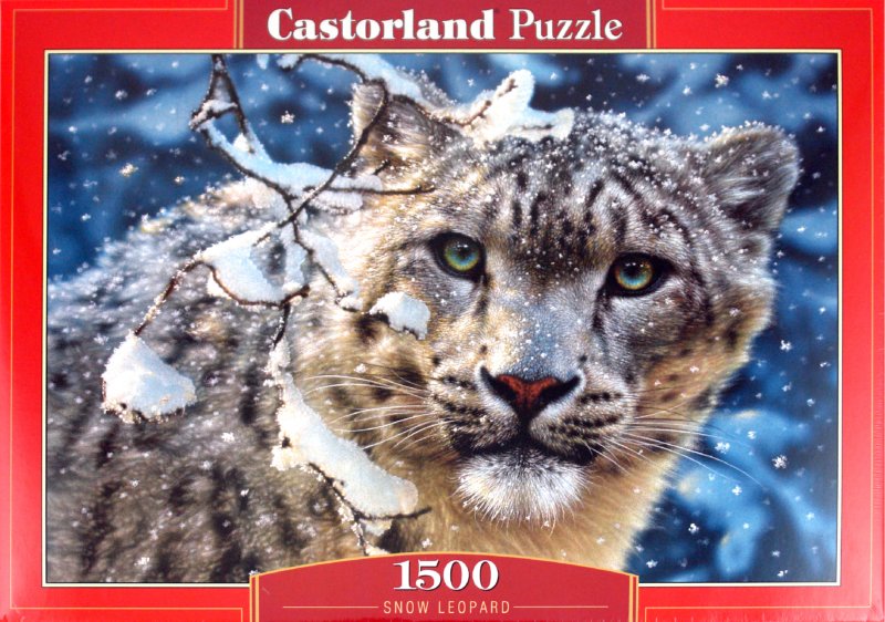 Иллюстрация 1 из 8 для Puzzle-1500. "Снежный леопард" (С-150823) | Лабиринт - игрушки. Источник: Лабиринт