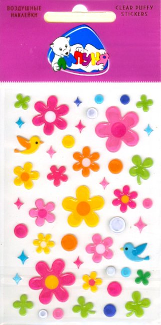 Иллюстрация 1 из 3 для Наклейки детские "Цветы" (CPS007) | Лабиринт - игрушки. Источник: Лабиринт