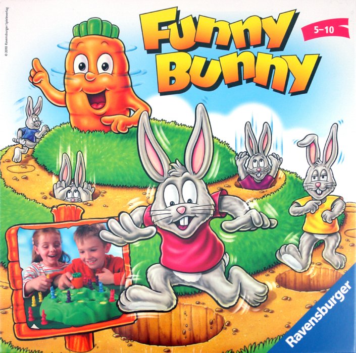 Иллюстрация 1 из 7 для Настольная игра "Funny Bunny" (220816) | Лабиринт - игрушки. Источник: Лабиринт
