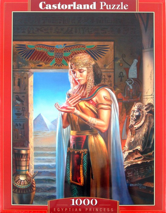 Иллюстрация 1 из 4 для Египетская принцесса, 1000 деталей (C-102037) | Лабиринт - игрушки. Источник: Лабиринт