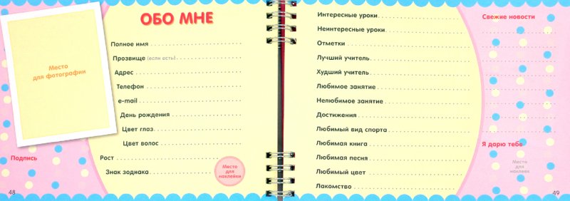 Оформление Анкеты Фото