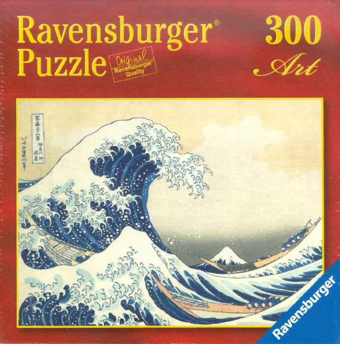 Иллюстрация 1 из 2 для Пазл "Хокусай: Большая волна". 300 элементов (140138) | Лабиринт - игрушки. Источник: Лабиринт