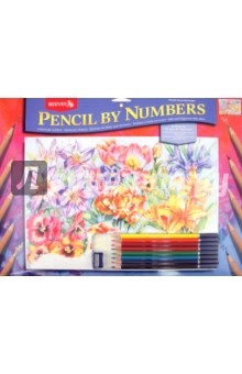 Набор с цветными карандашами 