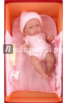 Кукла-младенец Дани в розовом (4459P).