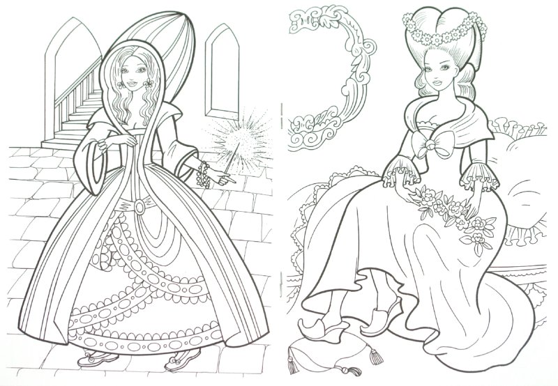 Иллюстрация 1 из 6 для Раскраска: Феи из сказок | Лабиринт - книги. Источник: Лабиринт