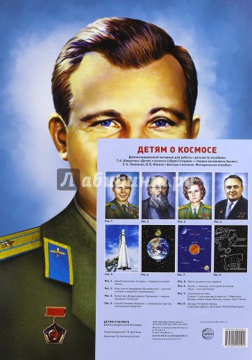 Демонстрационный материал "Детям о космосе"
