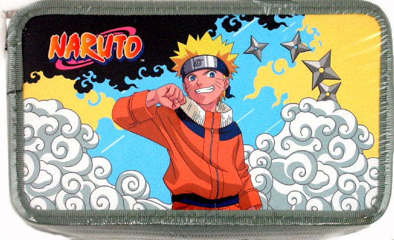 Иллюстрация 1 из 6 для Пенал 3 отделения "Naruto" (ПК-12/N) | Лабиринт - канцтовы. Источник: Лабиринт