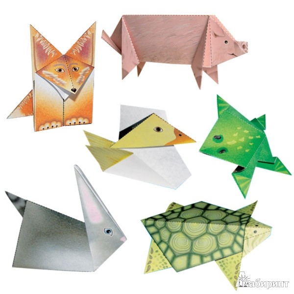 Иллюстрация 1 из 3 для Набор для творчества. Мое первое оригами. Ступень 2 | Лабиринт - игрушки. Источник: Лабиринт
