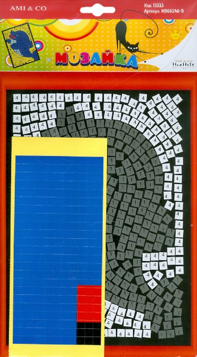 Иллюстрация 1 из 11 для Наклейка "Мозаика" в ассортименте 17,5х32 (MB0024A-B) | Лабиринт - игрушки. Источник: Лабиринт