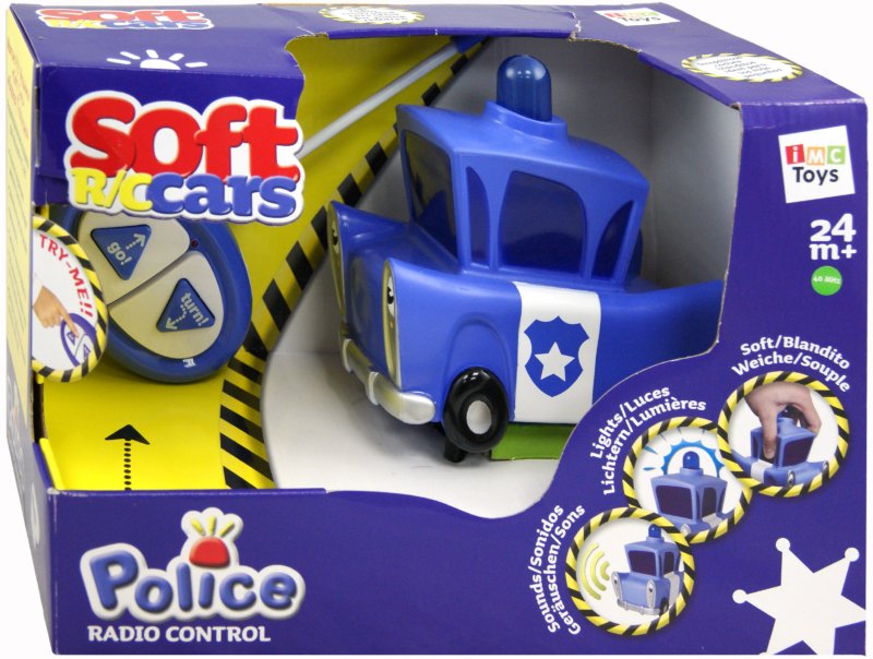 Иллюстрация 1 из 2 для Мягкая радиоуправляемая машинка "Бравая полиция" (7376) | Лабиринт - игрушки. Источник: Лабиринт