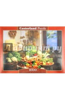 Puzzle-1000. Фрукты и овощи (C-102341).