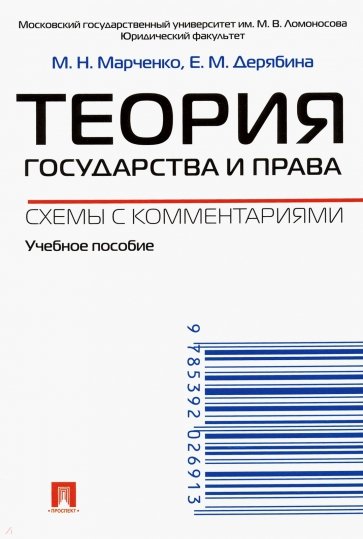 Теория государства и права. Схемы с комментариями. Учебное пособие