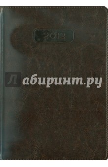 Ежедневник датированный 352 страницы, А5, шоколад (22913).