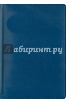 Ежедневник недатированный 320 страниц, А5, синий (22890).