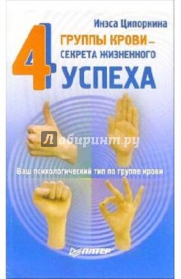 4 группы крови - 4 секрета жизненного успеха