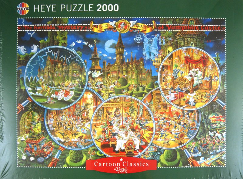 Иллюстрация 1 из 8 для Puzzle-2000 "Место преступления" Ryba (29407) | Лабиринт - игрушки. Источник: Лабиринт