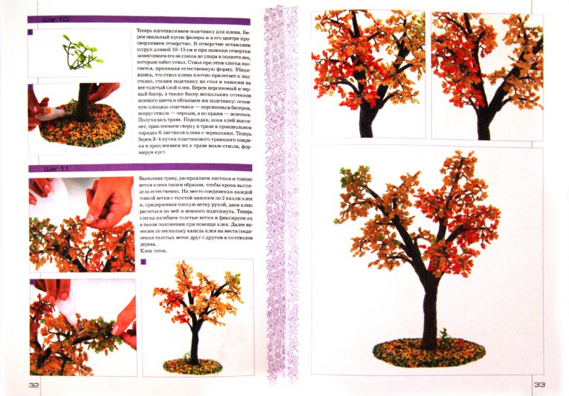 Иллюстрация 1 из 10 для Деревья из бисера - Елена Вирко | Лабиринт - книги. Источник: Лабиринт