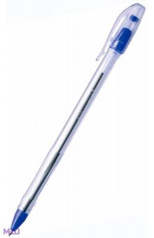 Ручка шариковая, синяя 0,7 мм на масляной основе (OJ-500B).
