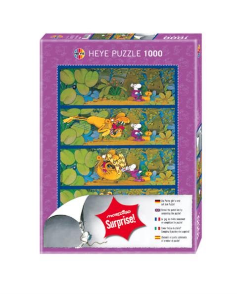 Иллюстрация 2 из 3 для Puzzle-1000 "Сюрприз-Бабуля, Mordillo, Classic" (29174) | Лабиринт - игрушки. Источник: Лабиринт