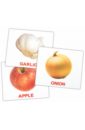 Носова Т. Е., Епанова Е. В. Комплект карточек мини на английском языке Fruit and vegetables 8х10 см