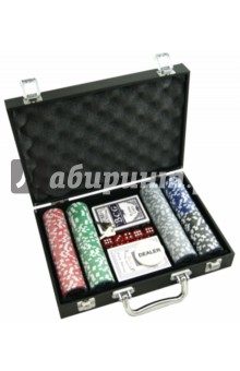Набор для игры в покер 200 фишек (24937).