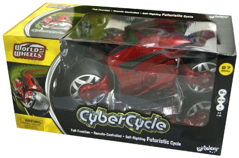 Иллюстрация 2 из 5 для Мотоцикл радиоуправляемый "Cyber cycle", красный (10180) | Лабиринт - игрушки. Источник: Лабиринт