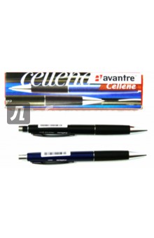 Набор ручка шариковая со сменным стержнем синяя + карандаш механический 0,5 мм (AV-BP07SET).