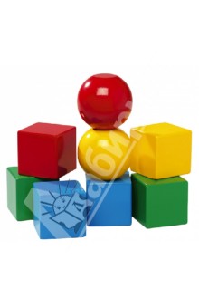 Кубики на магнитах, разноцветные. (30123).