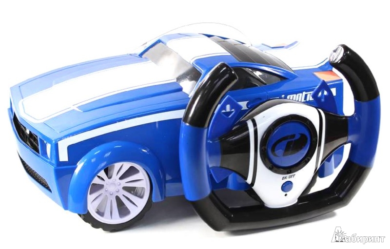 Иллюстрация 1 из 5 для Машинка радиоуправляемая "Уличный гонщик" с дистанционным рулем (7352) | Лабиринт - игрушки. Источник: Лабиринт