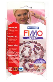 FIMO Soft. Комплект полимерной глины для создания украшения 