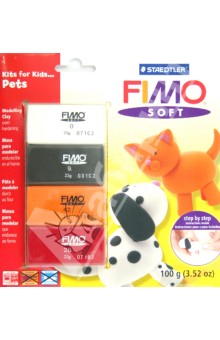 FIMO Soft. Копмлект полимерной глины для детей 