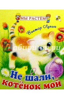 Обложка книги Не шали, котенок мой, Лунин Виктор Владимирович