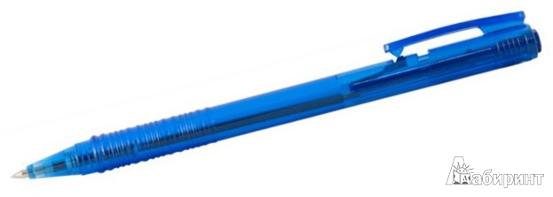 Иллюстрация 1 из 8 для Ручка шариковая автоматическая "Basic" 0.7 мм, синяя (026070-02) | Лабиринт - канцтовы. Источник: Лабиринт