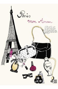 Тетрадь для записей Paris, mon Amour - Fashion (60923).