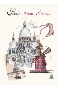 Тетрадь для записей Paris, mon Amour - Sacre Coeur (60925).