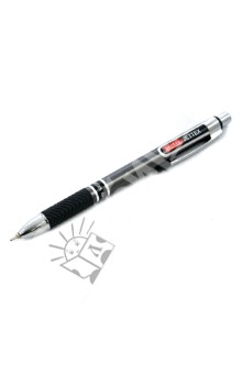 Ручка шариковая автоматическая PENTEK JETTEX, черная (505367).