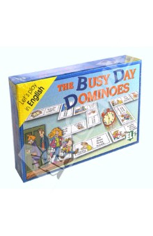 GAMES: THE BUSY DAY DOMINOES (Level: A2-B1) Набор из 48 карточек.
