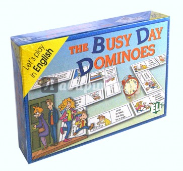 GAMES: THE BUSY DAY DOMINOES (Level: A2-B1) Набор из 48 карточек