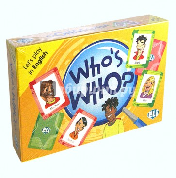 GAMES: WHO'S WHO? (Level: A2) Набор из 66 карточек