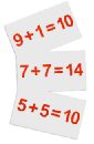 Епанова Е. В., Носова Т. Е. Комплект карточек Сложение 45 карточек (МИНИ) носова т е епанова е в комплект карточек ягоды 16 5х19 5 см