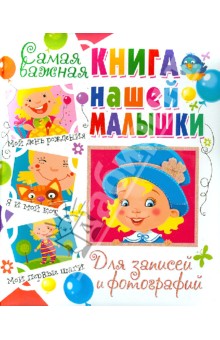 Самая важная книга нашей малышки. Для записей и фотографий. Феданова Юлия Валентиновна