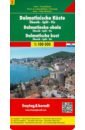Dalmatian Coast - Sibenik - Split - Vis. 1:100 000 dalmatian coast 1 150 000