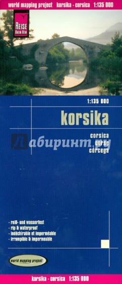 Korsika. 1:135 000