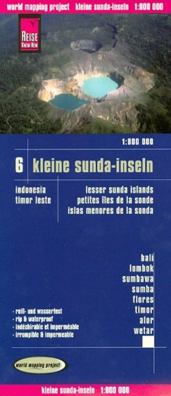 Kleine Sunda-Inseln. Indonesia. 1:800 000