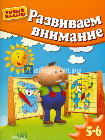 Развиваем внимание. Для 5-6 лет